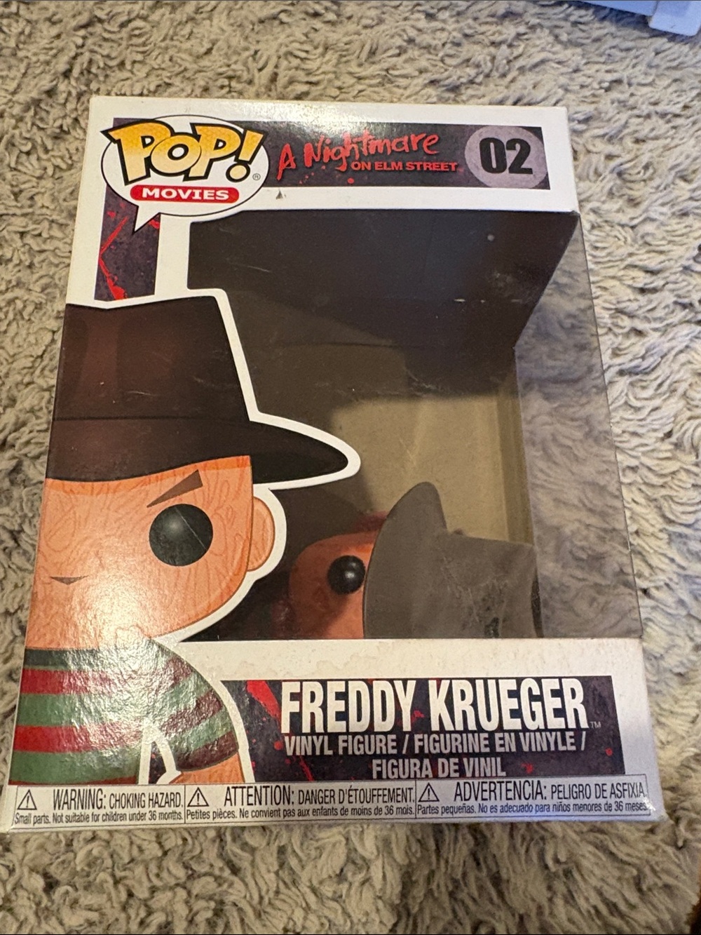 Funko Freddy Krueger Pop! Vinyl Figure - Red, Green, Black